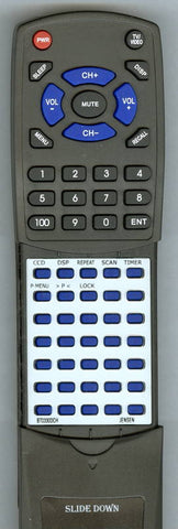 JENSEN TS2050J Replacement Remote
