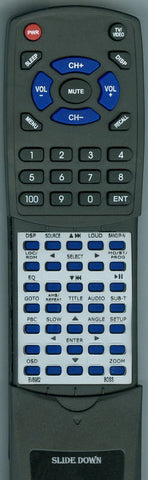 BOSS BV9976BI VERSION 2 Replacement Remote
