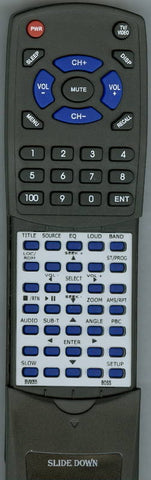 BOSS BV9055 Replacement Remote
