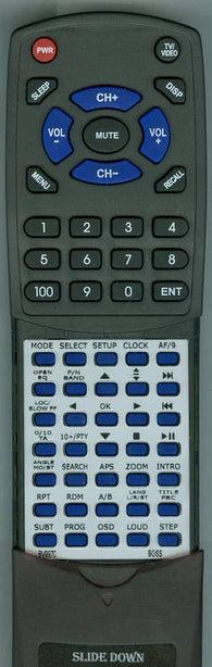 BOSS RTBV9970 Replacement Remote