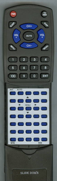 BOSS RTBVTS4 Replacement Remote