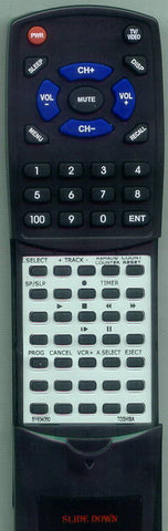 TOSHIBA RTBY634050 Replacement Remote
