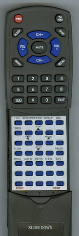 TOSHIBA VC655T Replacement Remote