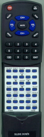 TOSHIBA RTBY634676 Replacement Remote