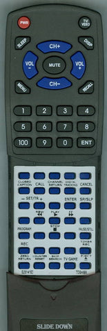 TOSHIBA MV13DL2 Replacement Remote