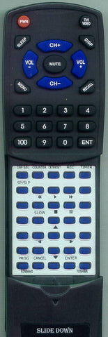 TOSHIBA VC-454 Replacement Remote