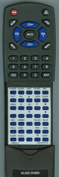 BUZZSATELLITE S2010F Replacement Remote