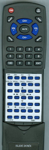 DISNEY RTC1310ATVD Replacement Remote