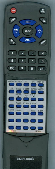 CROSLEY C37HDHB Replacement Remote