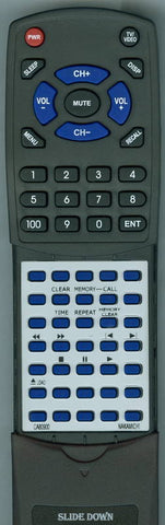NAKAMICHI RTCA80900 Replacement Remote