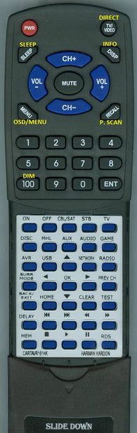 HKINSERT RTCARTAVR161HK Replacement Remote