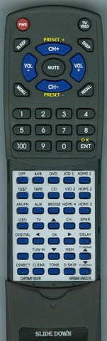 HKINSERT AVR165 Replacement Remote