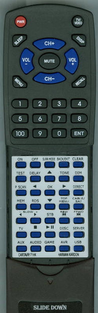 HARMANKARDON CARTAVR171HK Replacement Remote