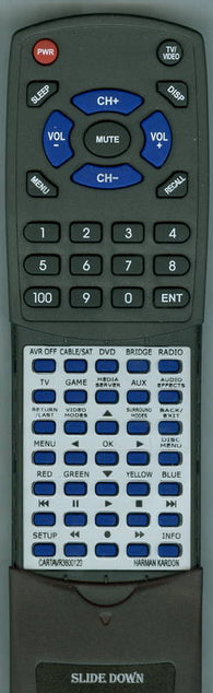 HARMANKARDON CARTAVR3600120 Replacement Remote