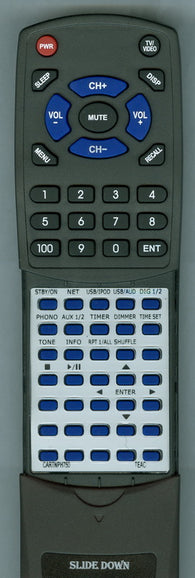 TEAC CARTNPH750 Replacement Remote