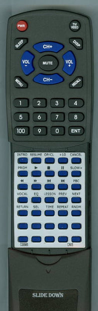 CAVS CD098E Replacement Remote