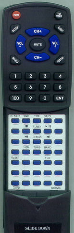 AUDIOVOX CD2763 Replacement Remote