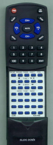 AUDIO PHASE CD2768 Replacement Remote