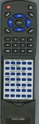AUDIOVOX RTCD2773 Replacement Remote