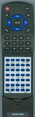 KOSS CDR200 Replacement Remote