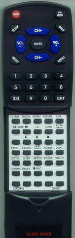 CLASSIC CDR200REM Replacement Remote