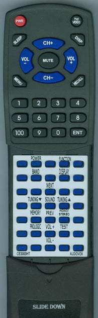 AUDIOVOX RTCE3000HT Replacement Remote