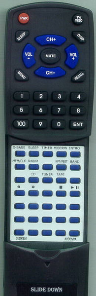 AUDIOVOX CE500S Replacement Remote