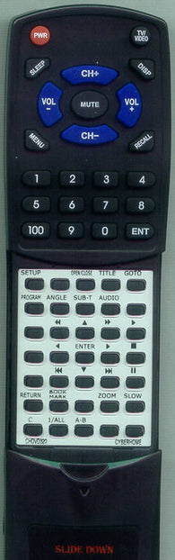 CYBERHOME E224691 Replacement Remote