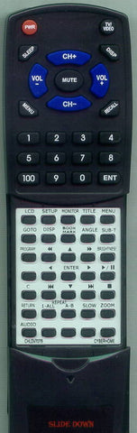 CYBERHOME CHLDV700B Replacement Remote