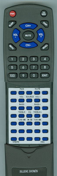 CRAIG CHT921RC Replacement Remote