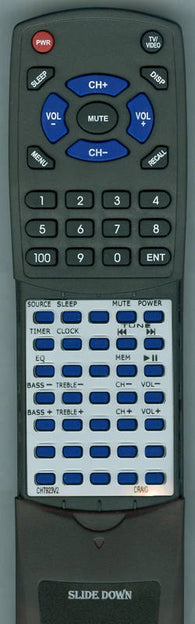 CRAIG CHT923V2 Replacement Remote