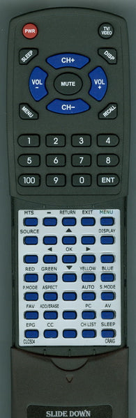 CRAIG CLC504 Replacement Remote