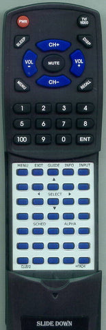 HITACHI HDS220R Replacement Remote