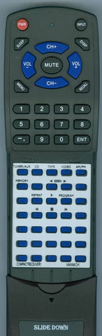 NAKAMICHI COMPACT-RECEIVER-1 Replacement Remote