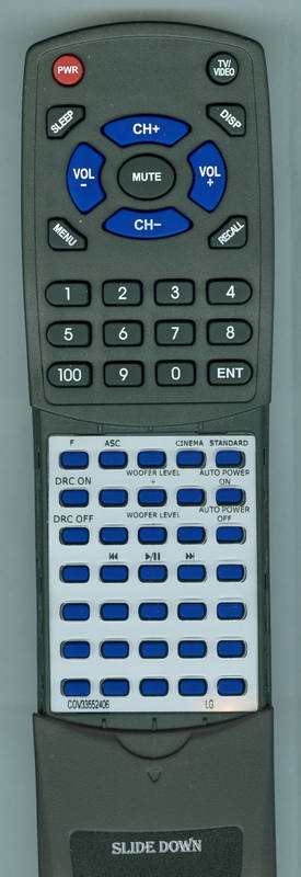 LG RTCOV33552406 Replacement Remote Control - Thumbnail 2