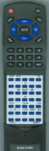 CROSLEY CR1201A Replacement Remote