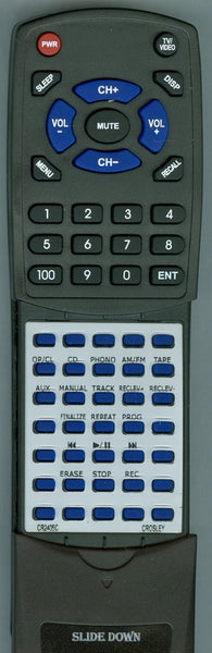 CROSLEY CR2405H-PA Replacement Remote