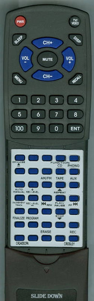 CROSLEY CR2405CPA Replacement Remote