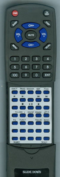CROSLEY RTCR248RED Replacement Remote