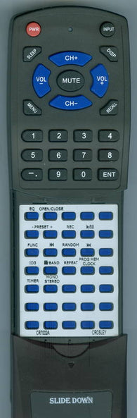 CROSLEY CR7002A Replacement Remote