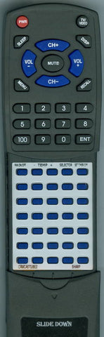 SHARP CRMC-A570JBEZ Replacement Remote