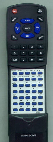 KLIPSCH RTCS700 Replacement Remote