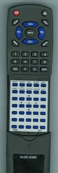 SANYO RTCS90283T Replacement Remote