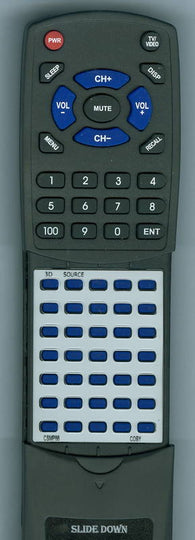 COBY CSMP88 Replacement Remote
