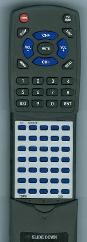 COBY RTCSMP88 Replacement Remote