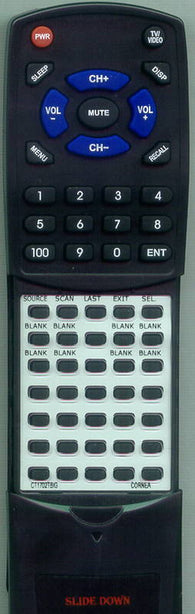 CORNEA CT1702TBIG Replacement Remote