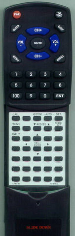 TOSHIBA RTCT90140 Replacement Remote