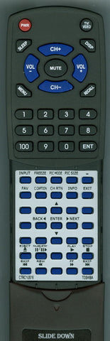 TOSHIBA CT RC1US 16 Replacement Remote