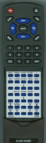 TOSHIBA 49L420U Replacement Remote