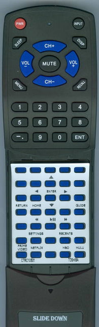 TOSHIBA 43LF621U21 Replacement Remote